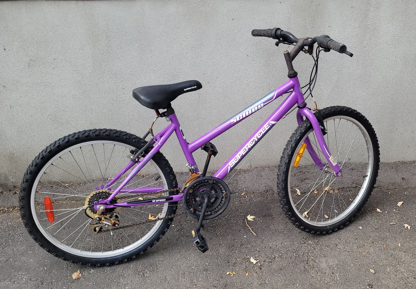 Vélo femme 24'' Supercycle Sc1800 mauve