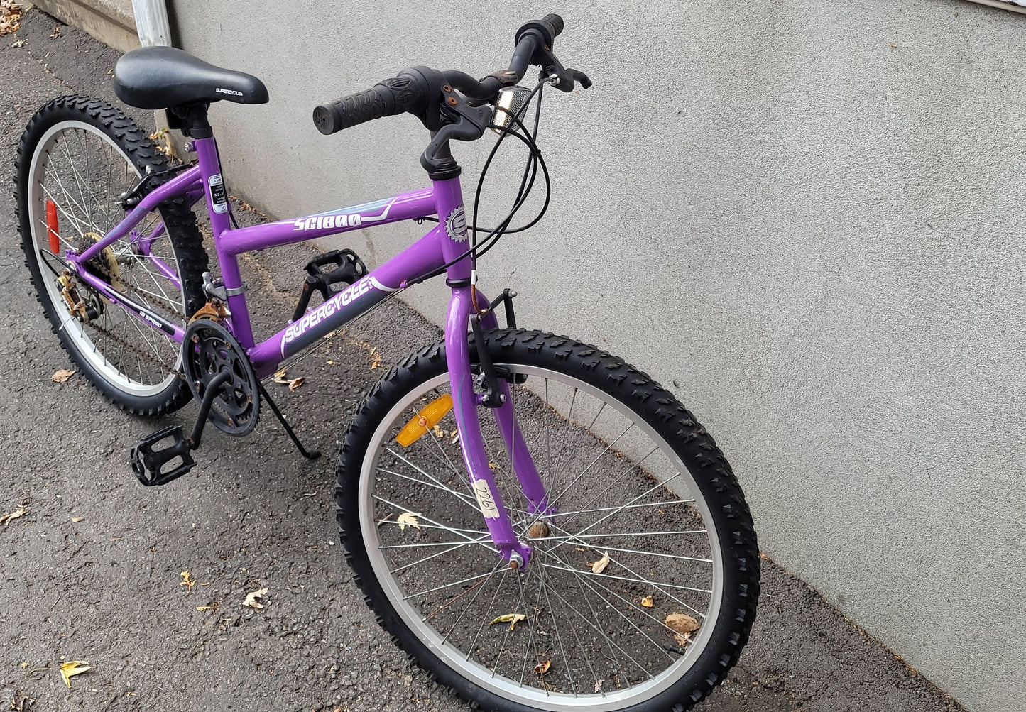 Vélo femme 24'' Supercycle Sc1800 mauve