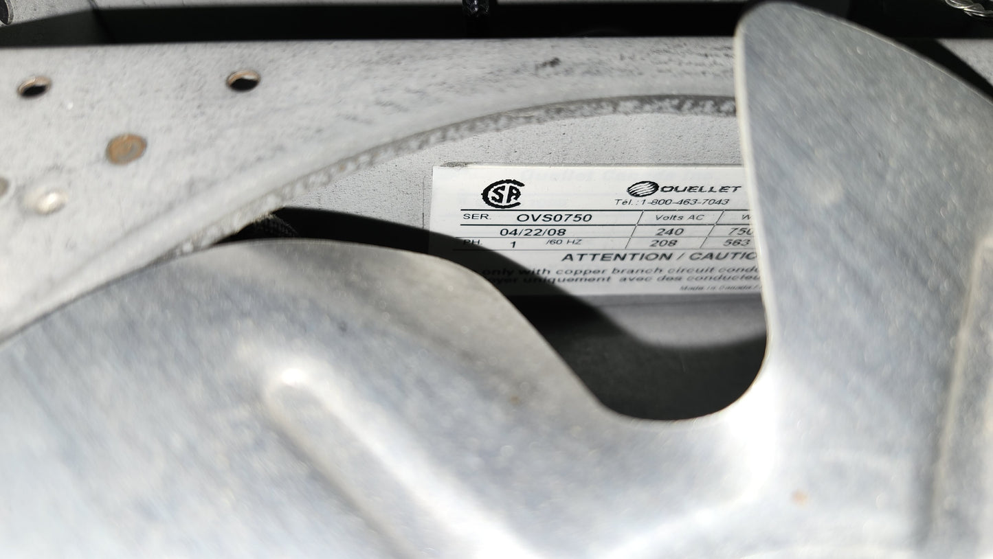 Aéroconvecteur Ouellet 750W
