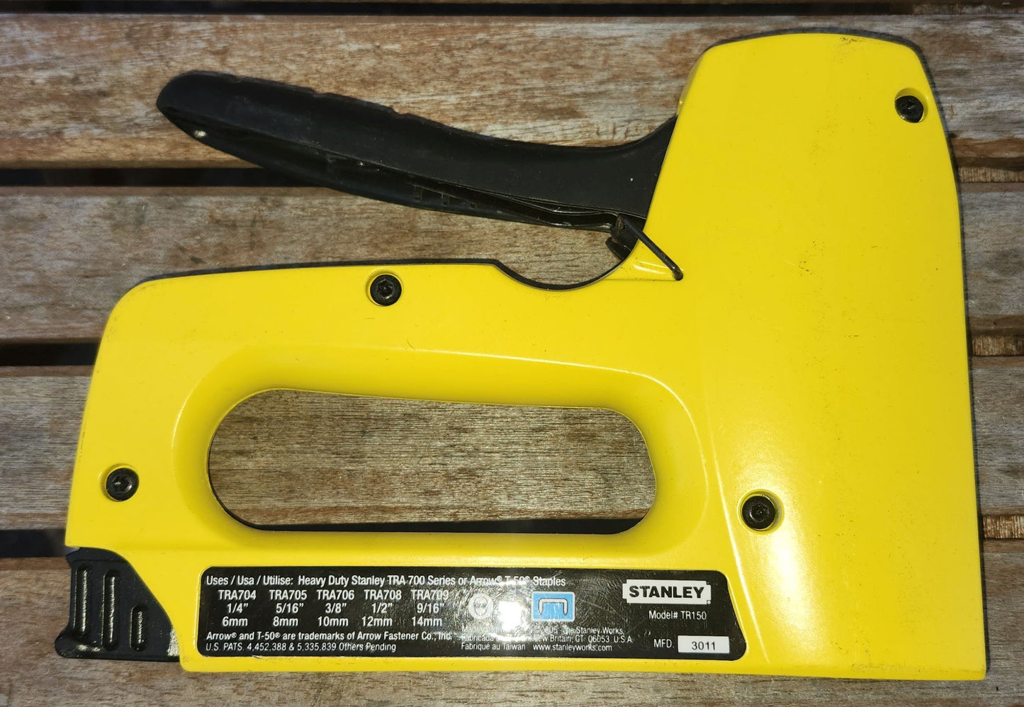 Agrafeuse Stanley Aircraft TR150