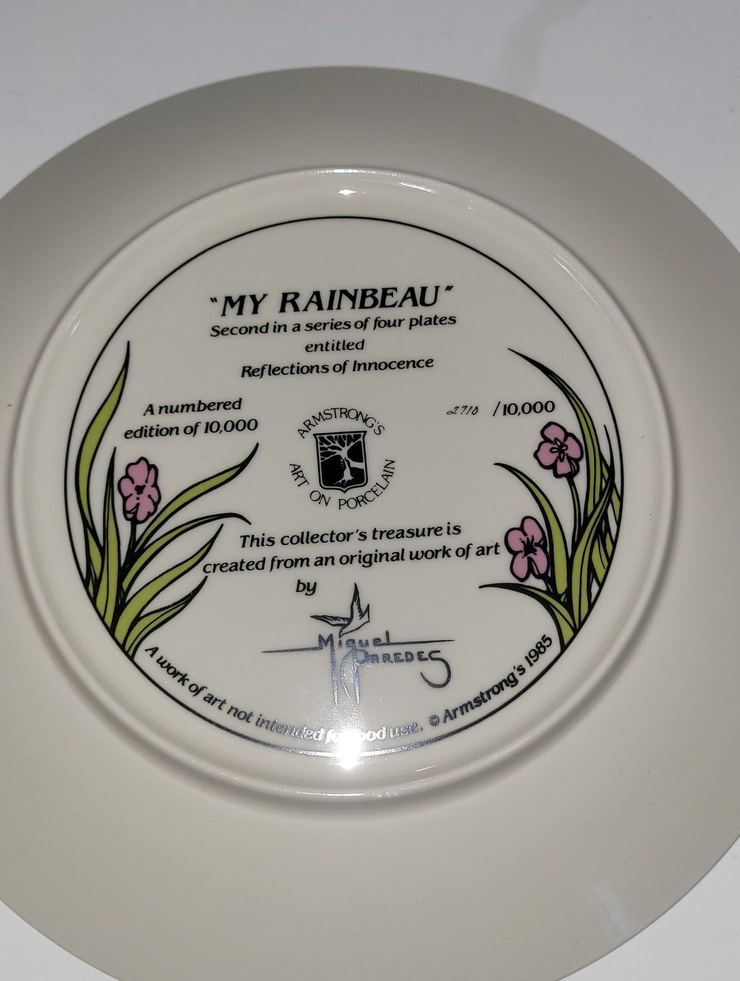 Assiette décorative