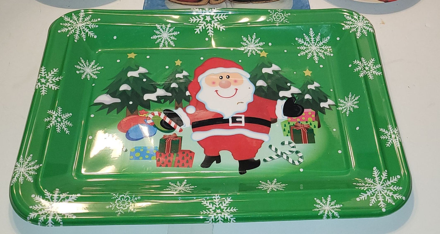 Assiettes service de Noël