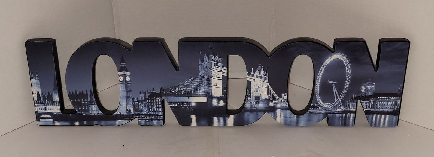 Cadre en lettre London