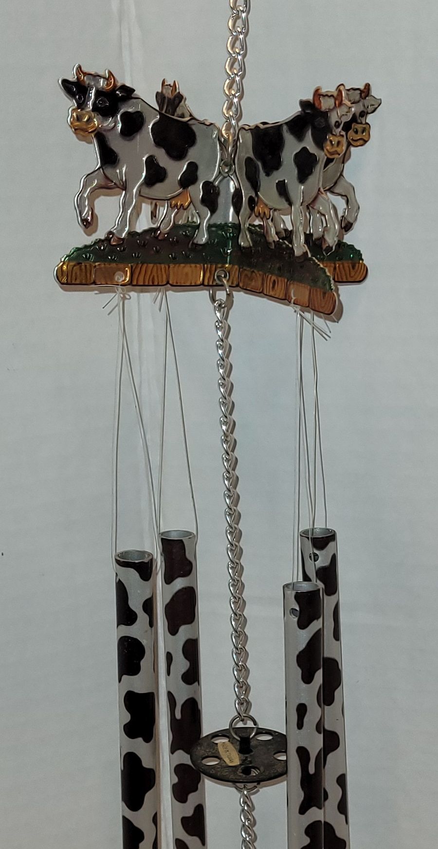 Carillon éolien en métal vache
