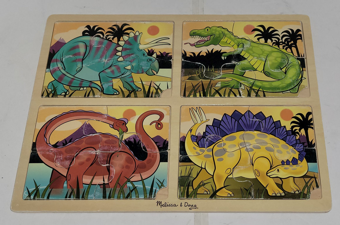 Ensemble de casse-têtes dinosaure Mélissa & Doug