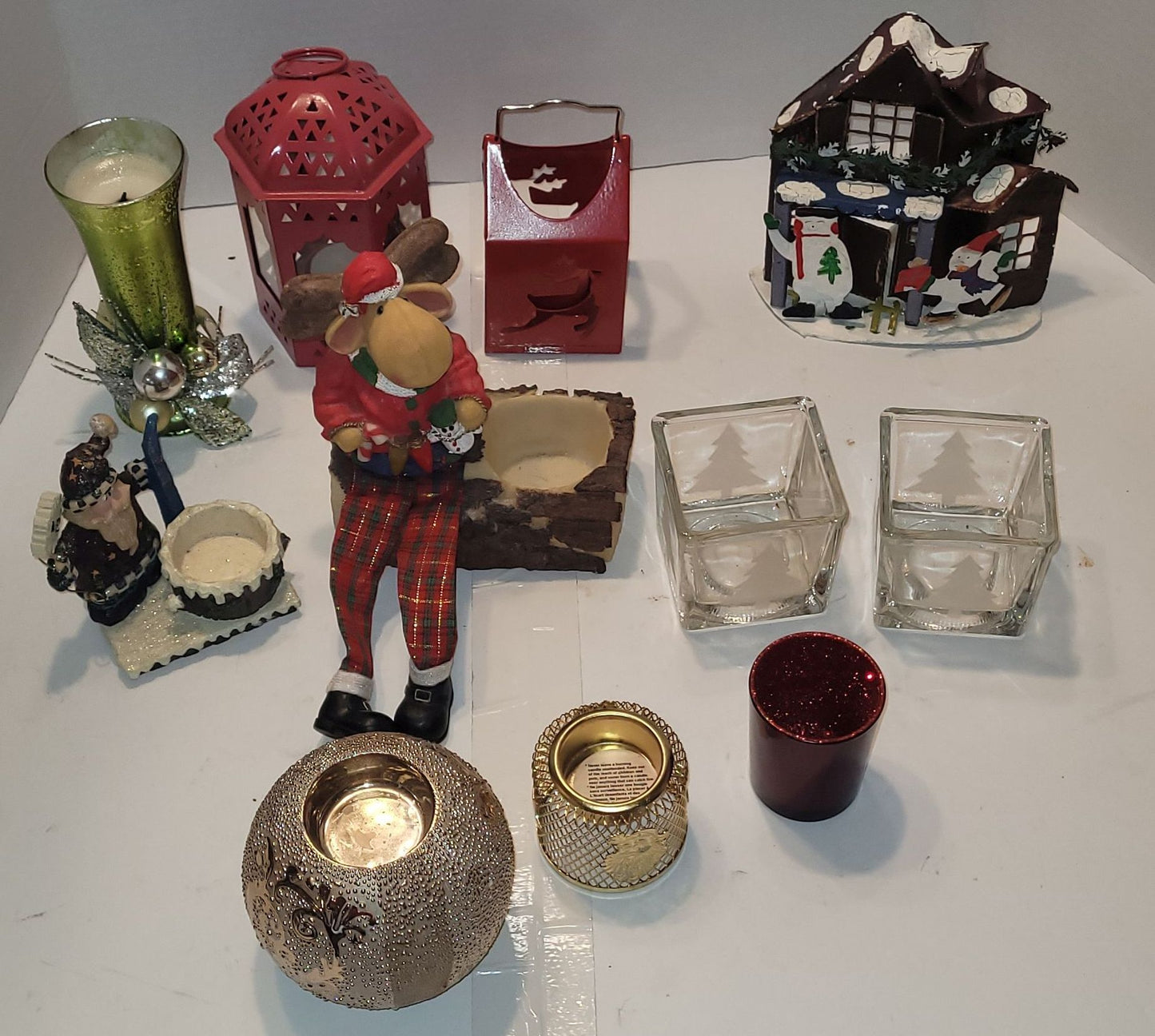 Chandeliers variés de Noël pour lampion