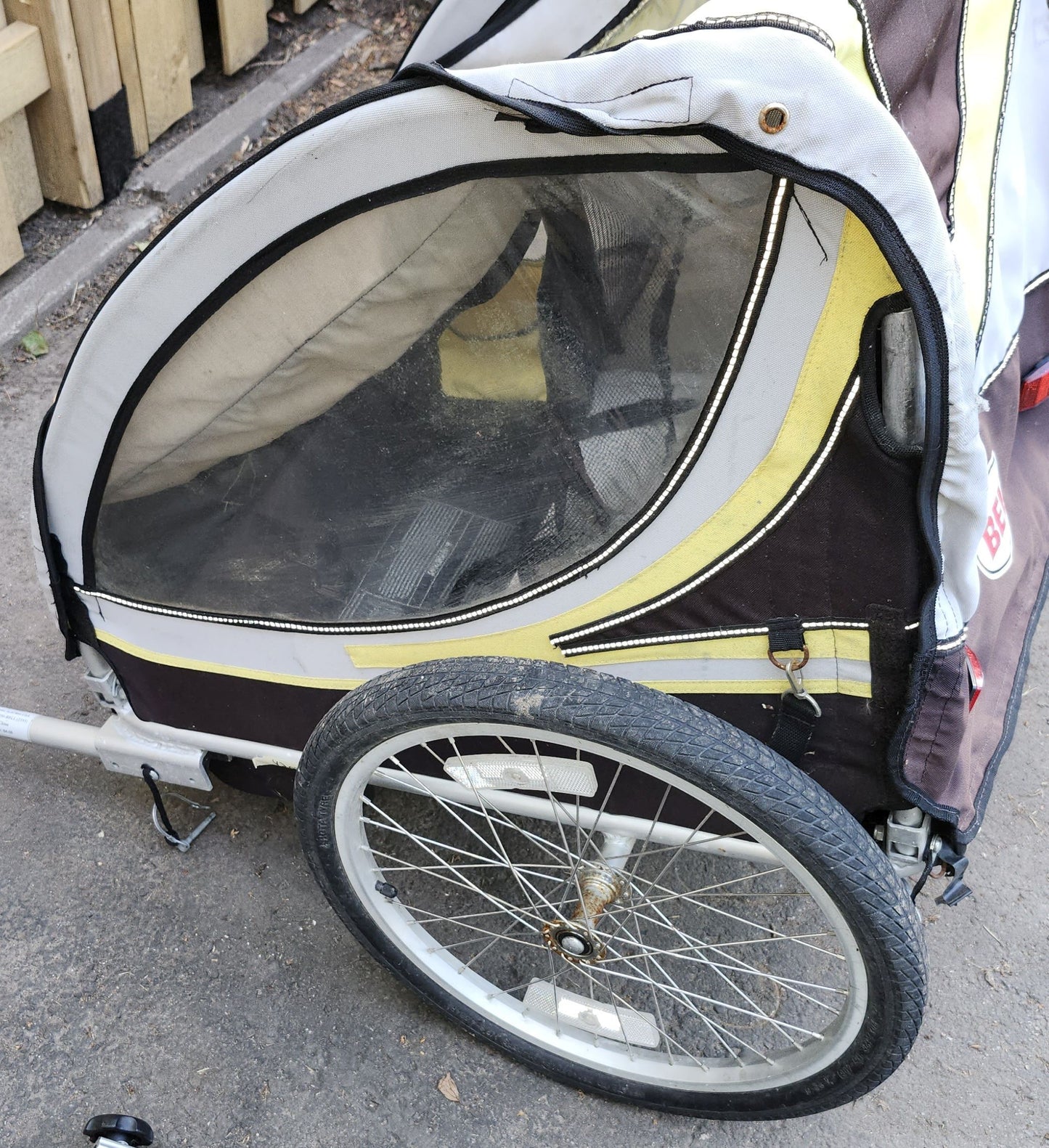 Remorque de vélo pour 2 enfants Bell