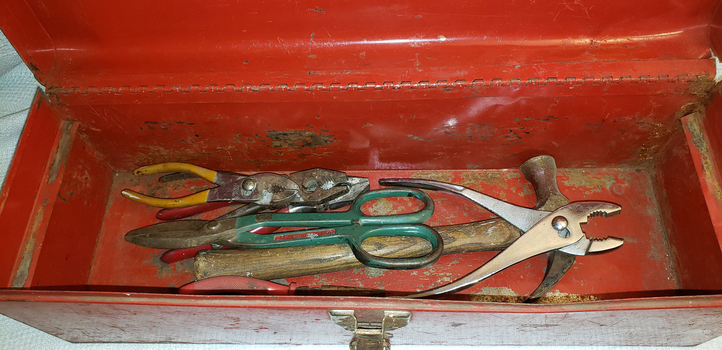 Coffre avec outils