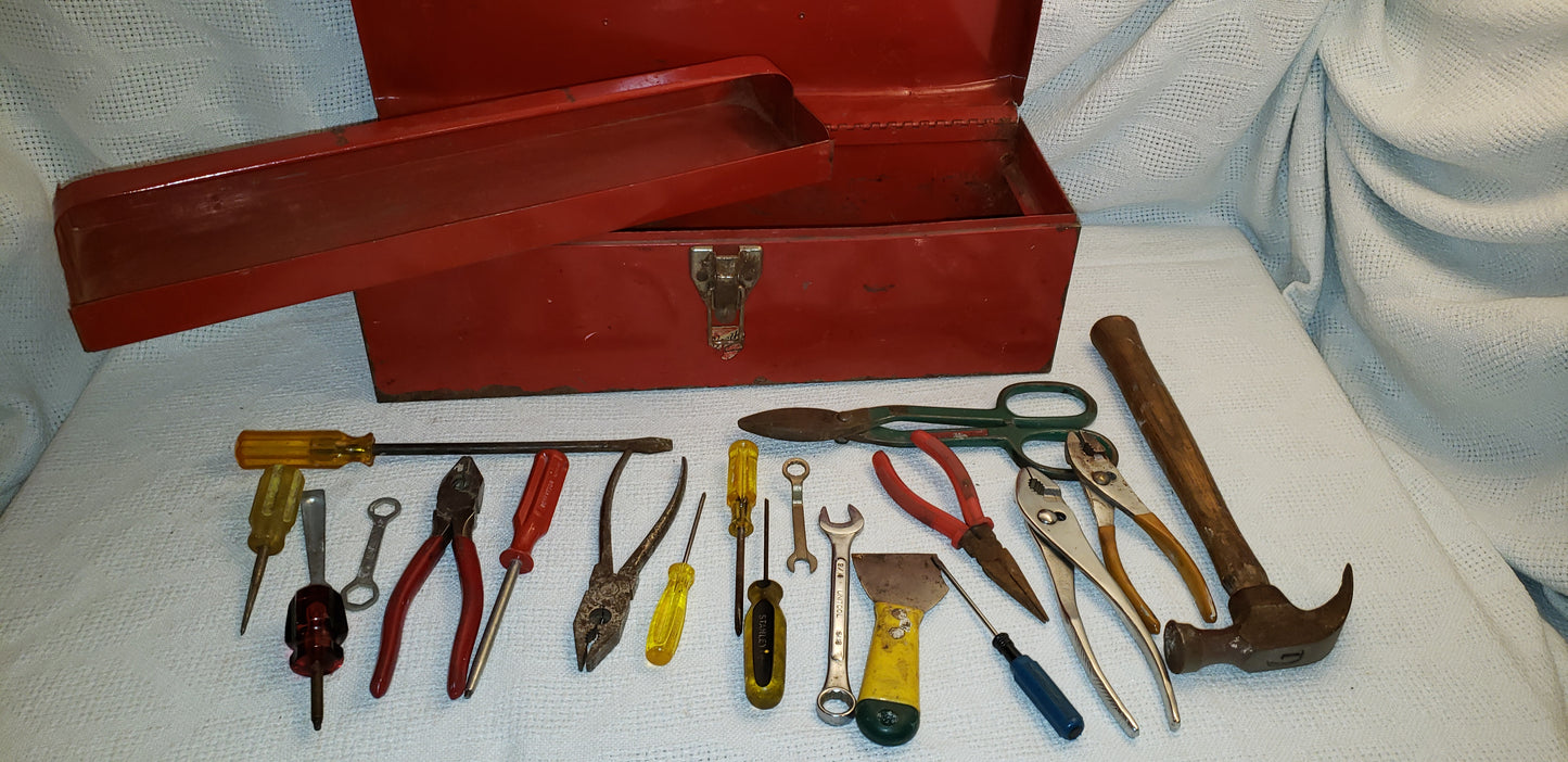 Coffre avec outils