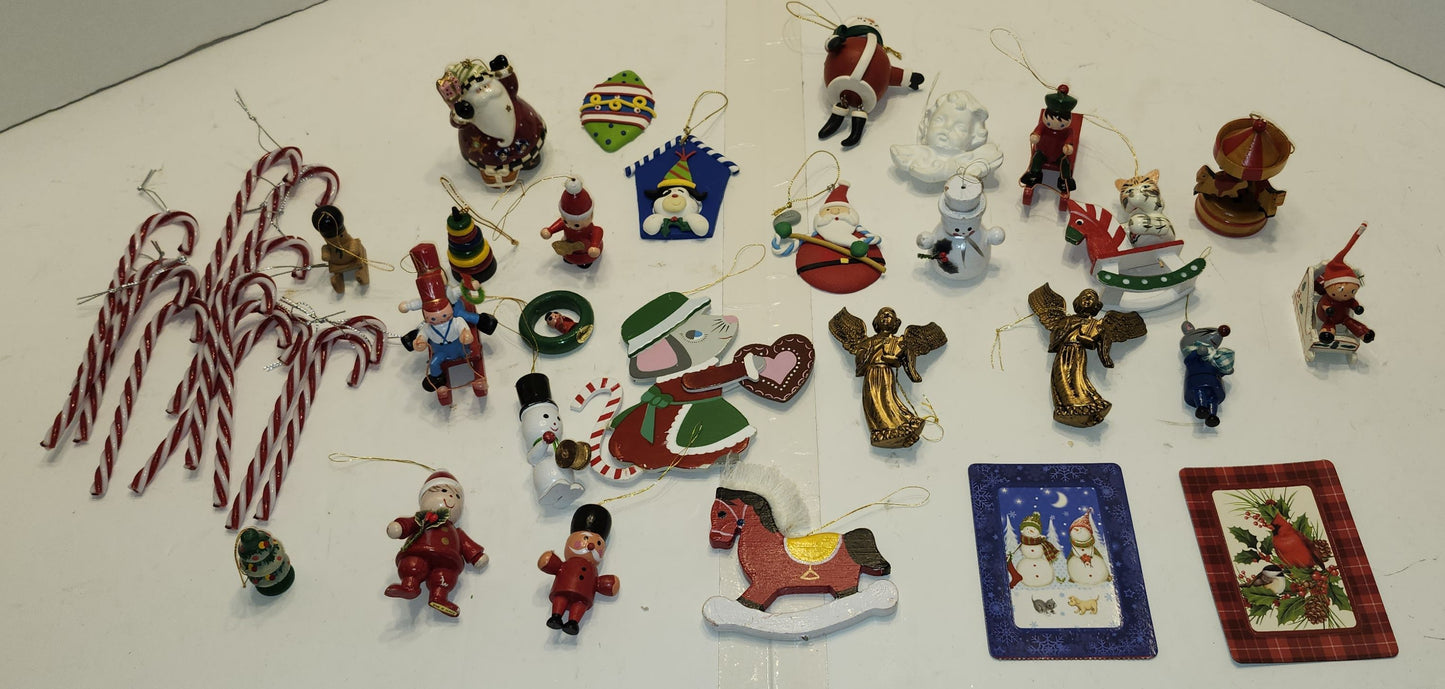 Décorations diverses pour le sapin