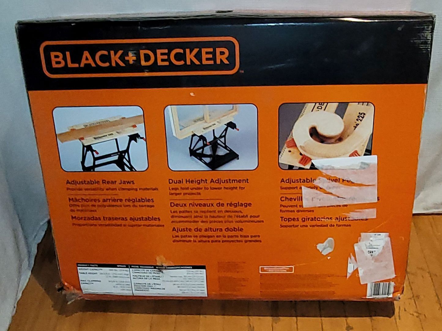 Établie portative Black N'Decker