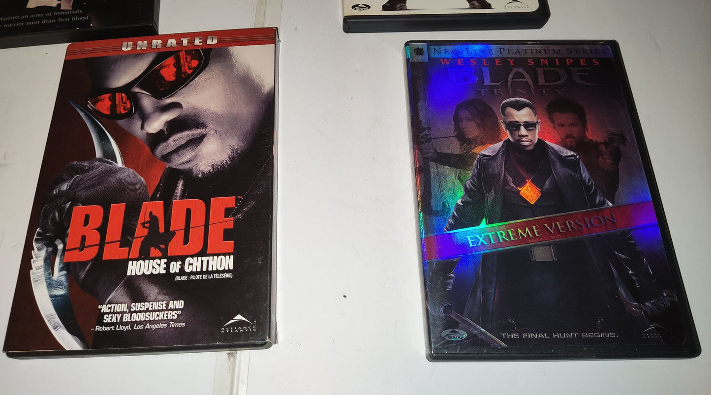 Ensemble de 4 films de Blade