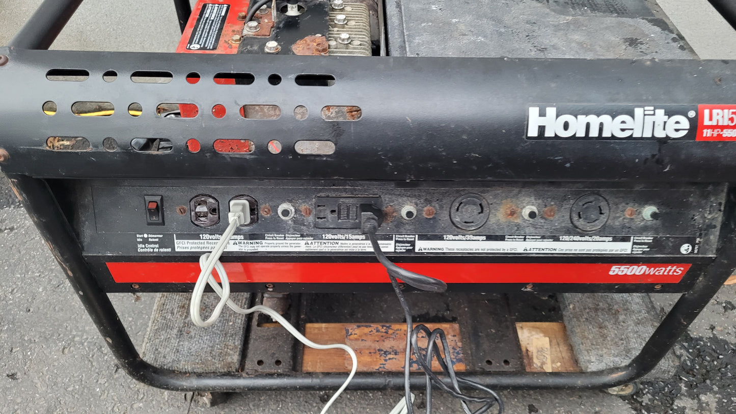 Génératrice Homelite 5500W