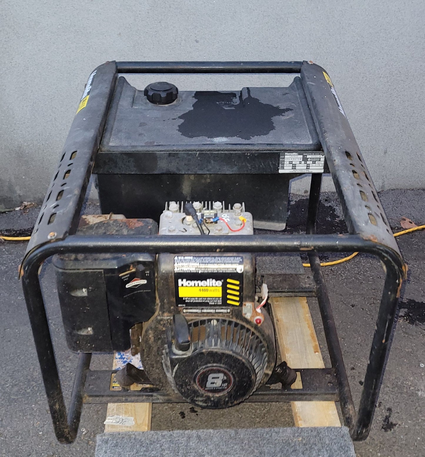 Génératrice Homelite 4400 watts