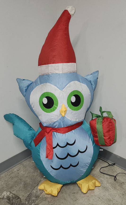 Décoration gonflable Hibou