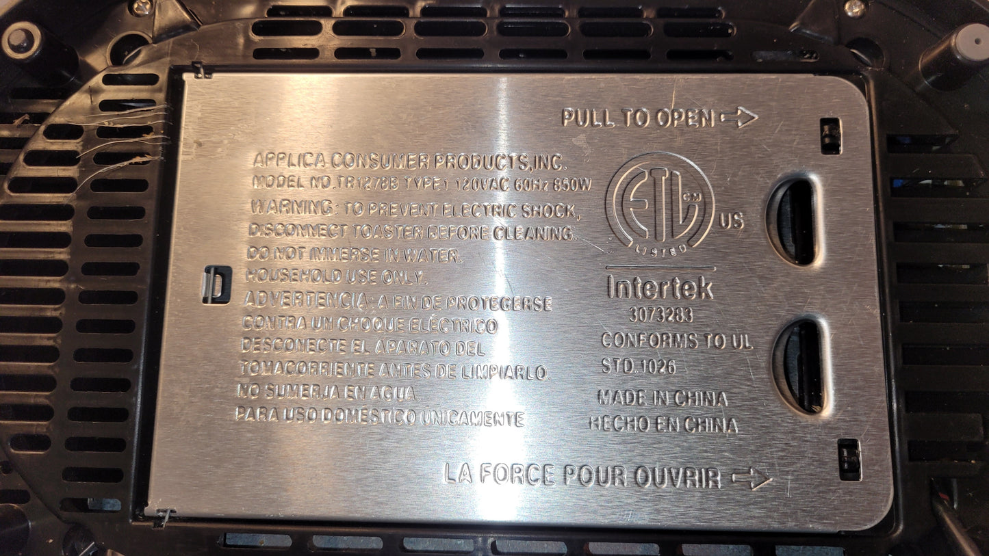 Grille-pain 2 tranches Black N'Decker