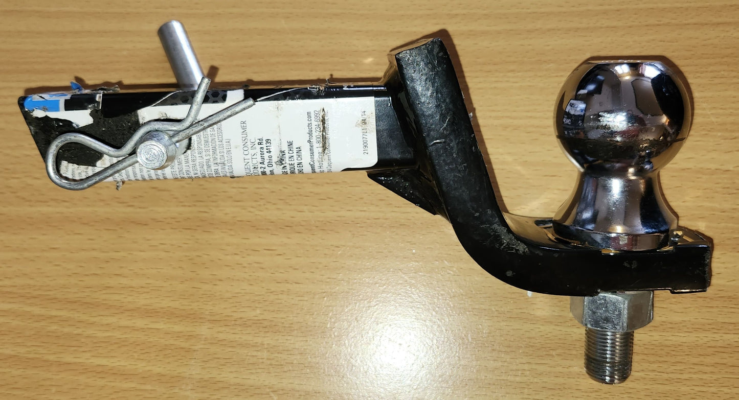 Hitch 1-1/4'' avec boule 2''