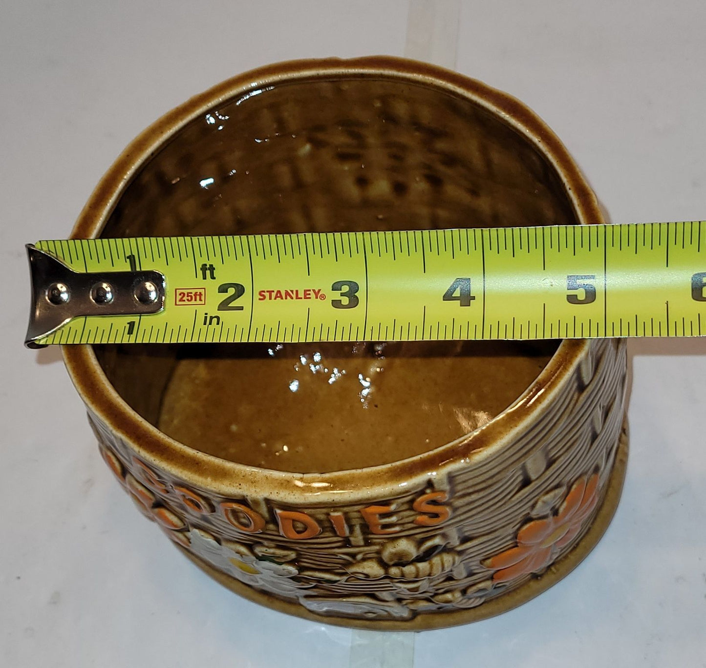 Jarre à biscuits ronde