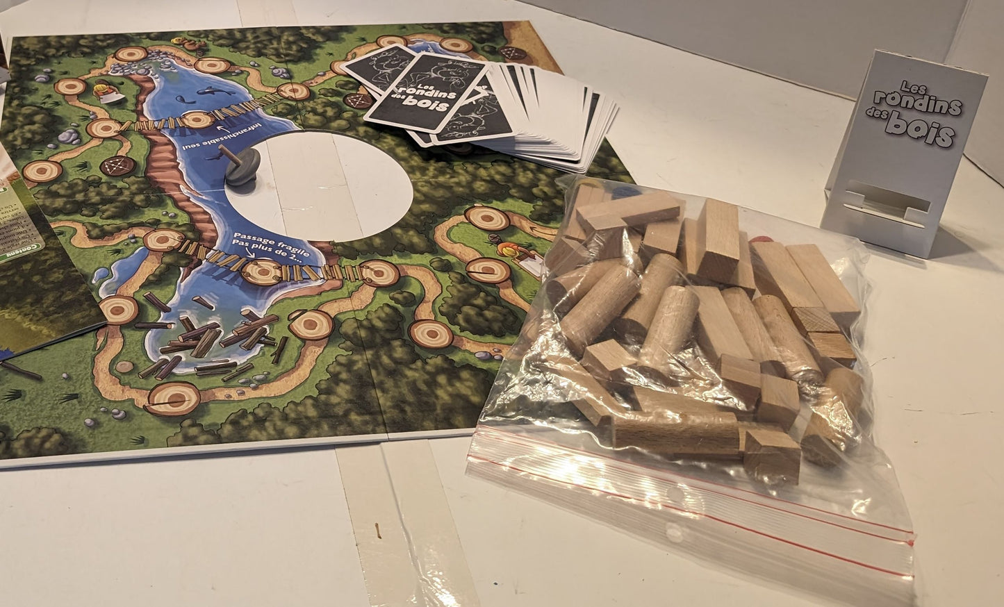 Jeu Les rondins en bois
