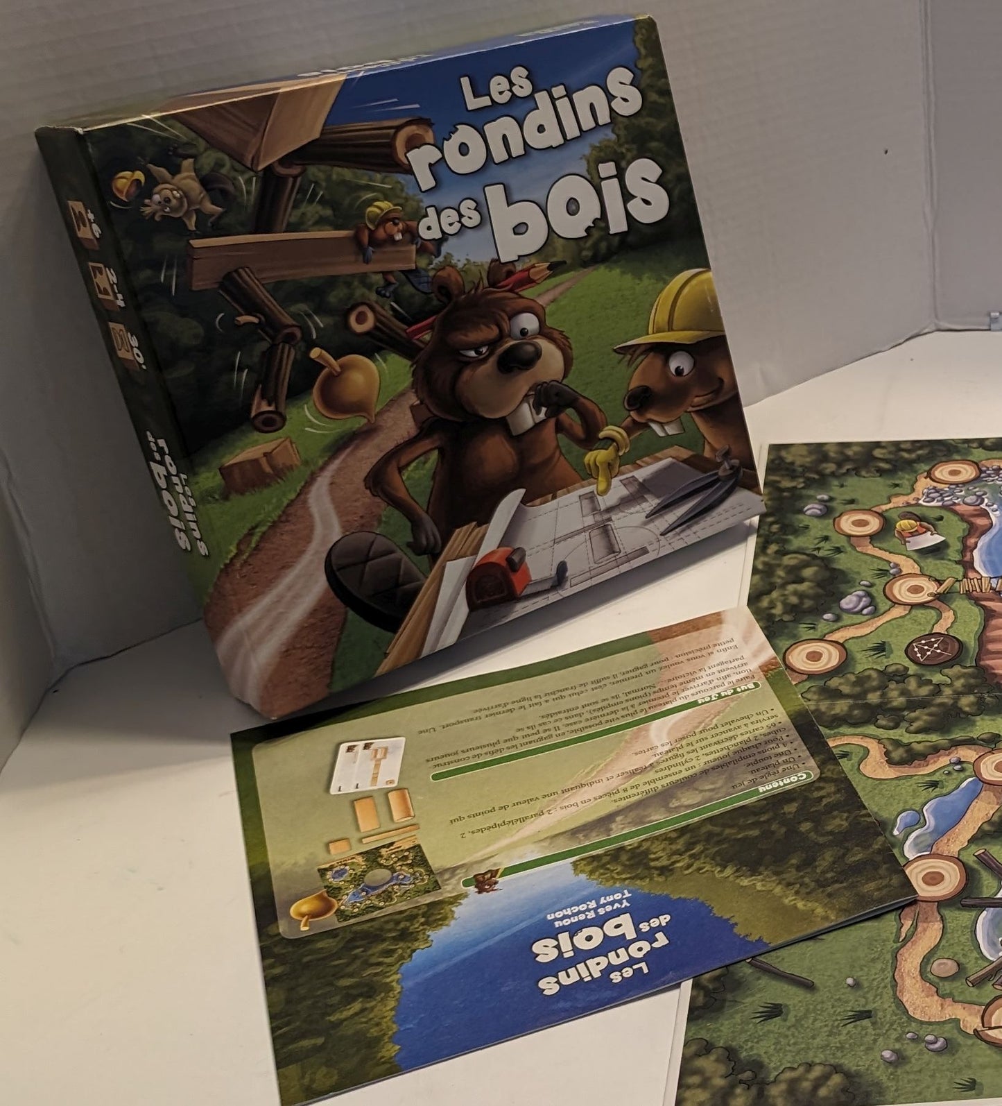 Jeu Les rondins en bois