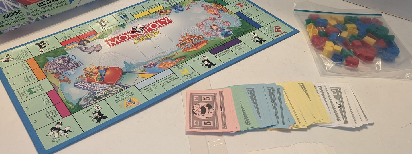 Jeu Monopoly Jr Cirque