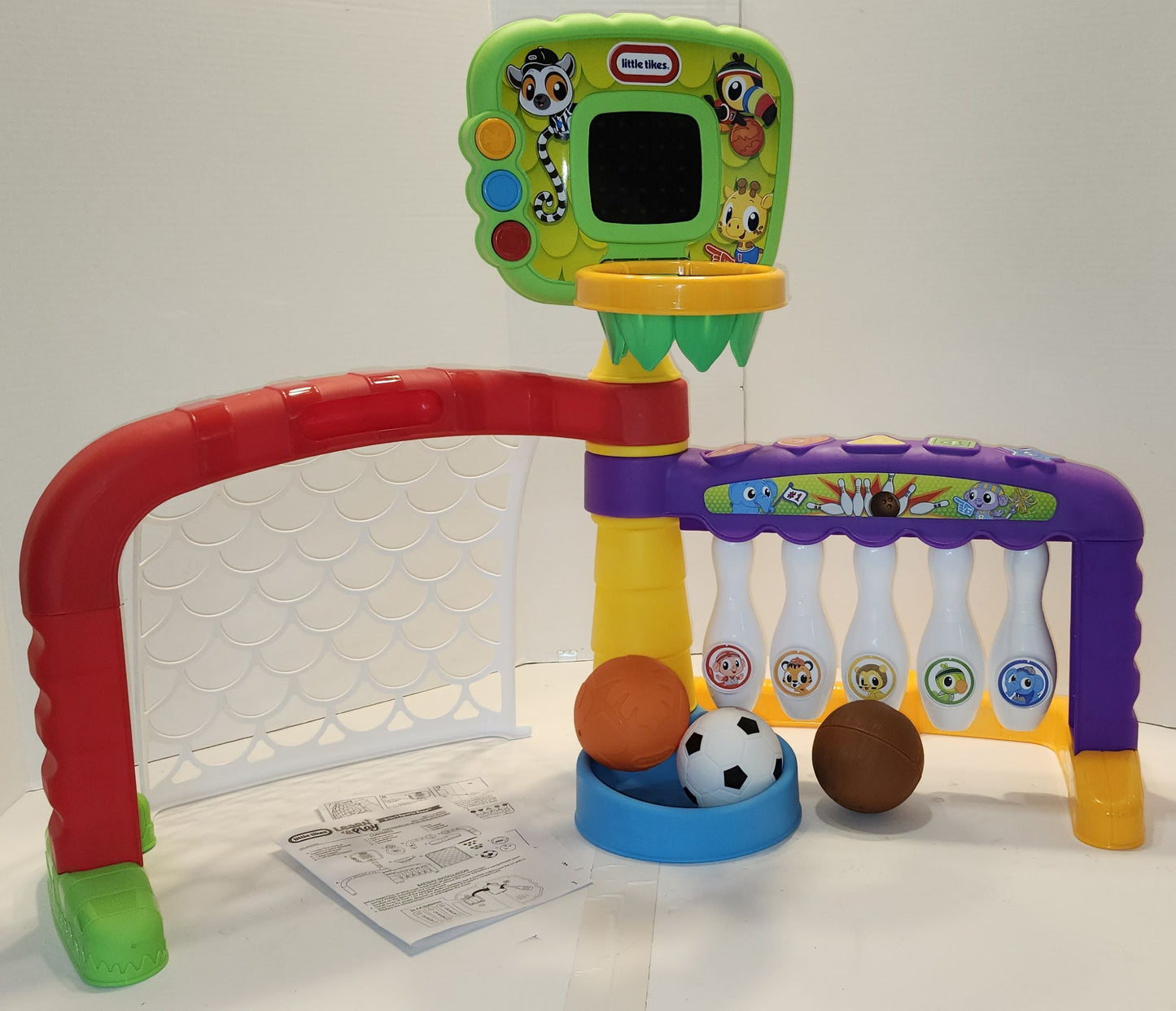 Jeux basketball - soccer - quilles Little Tikes