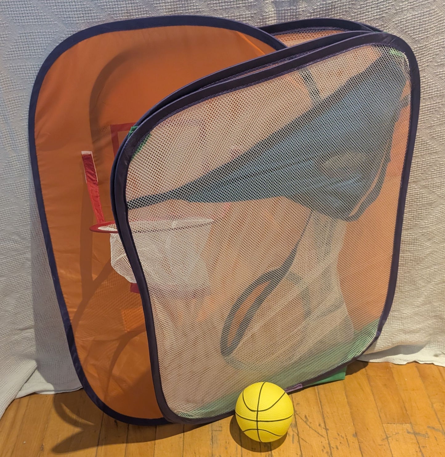 Heu de basketball en toile