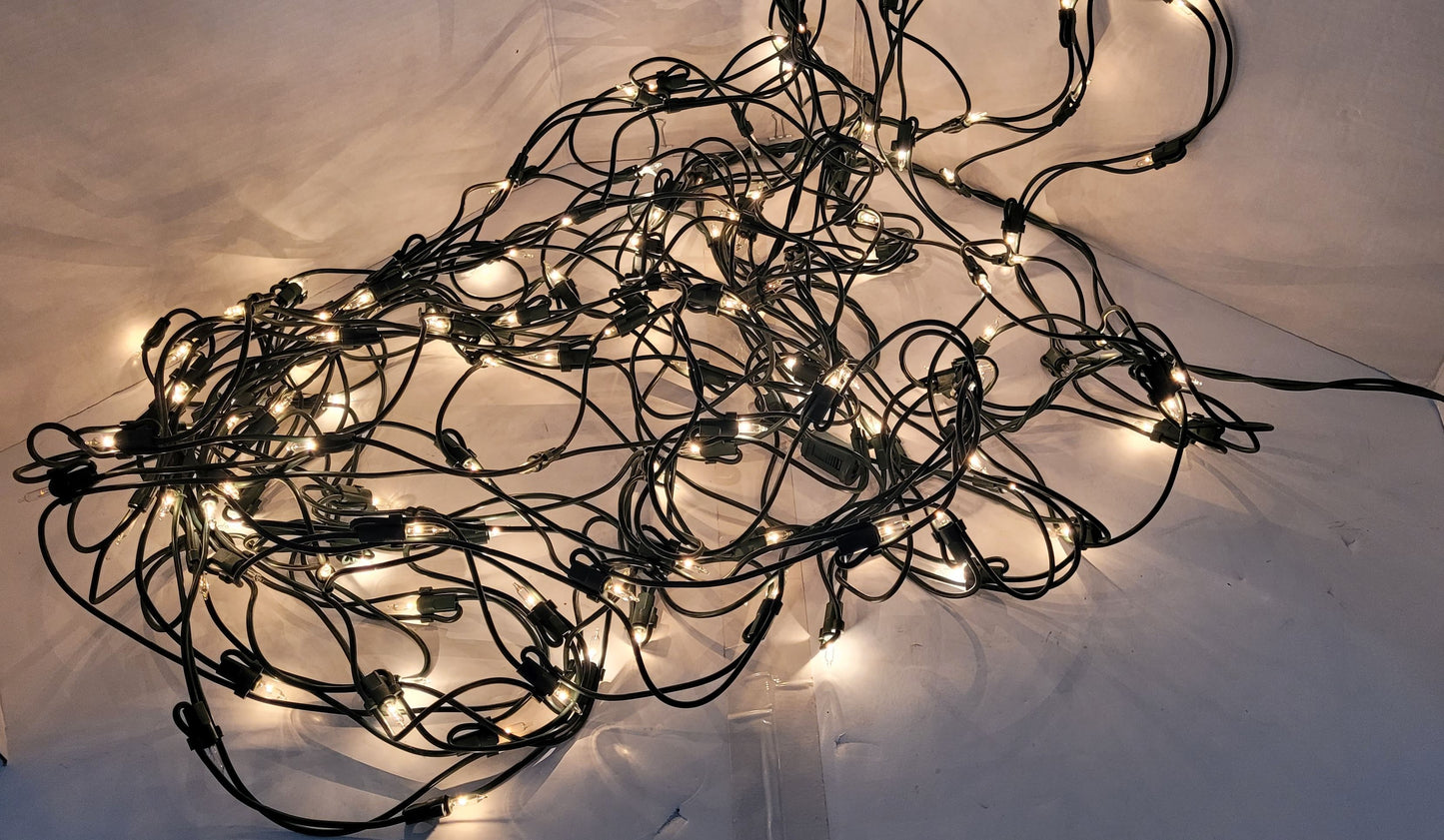 Jeu de lumières en filet