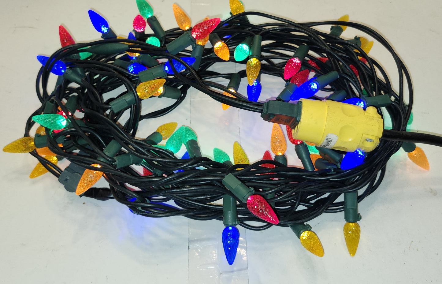 Jeu de lumières DEL multicolores