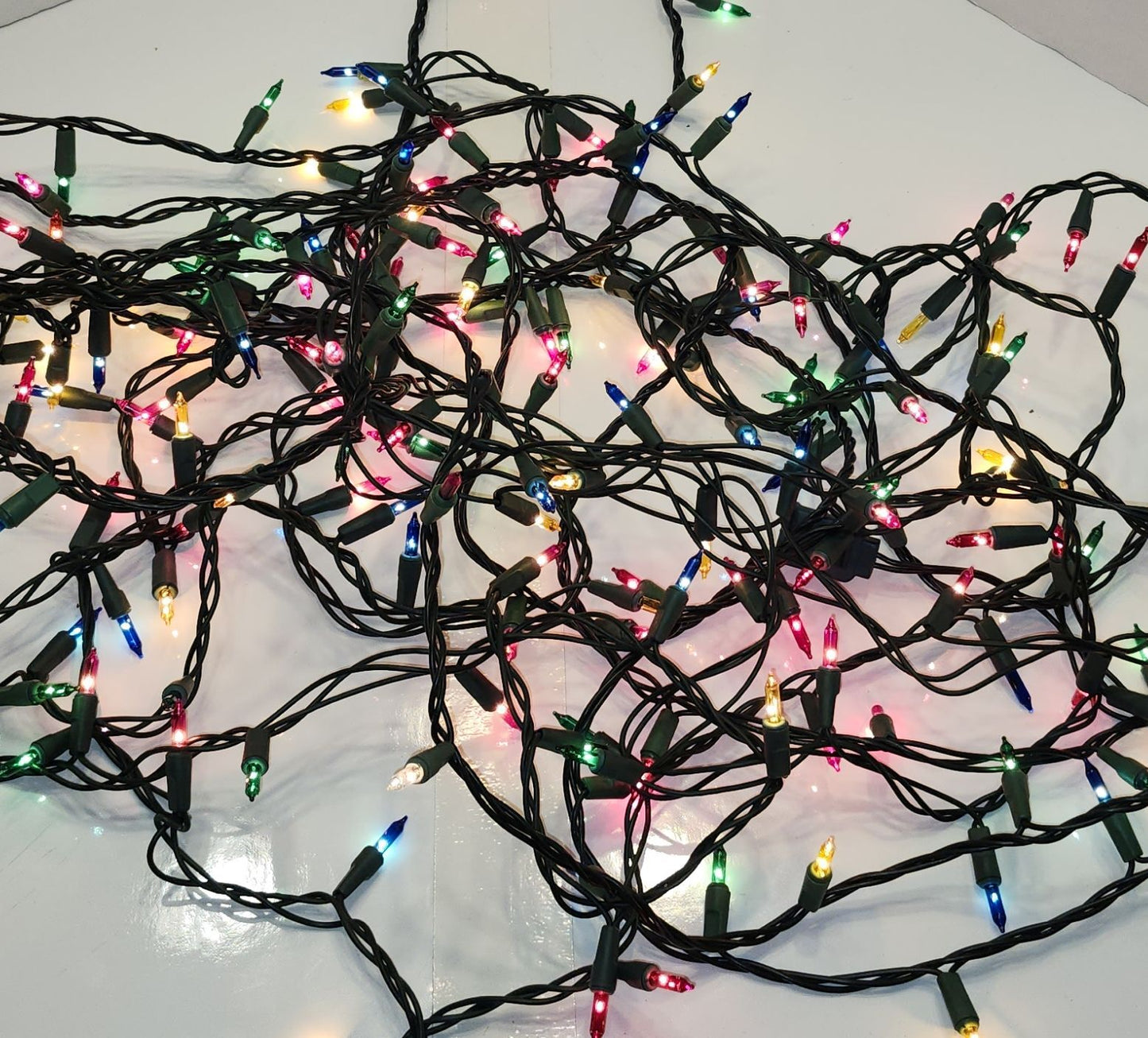 Jeux de lumières incandescentes couleurs