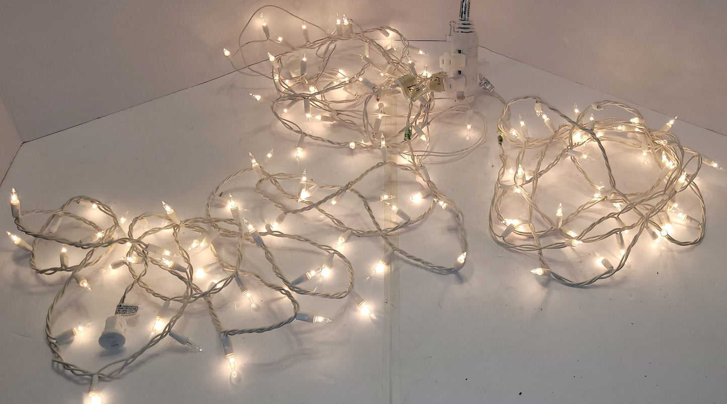 Jeux de lumières blanches intérieur