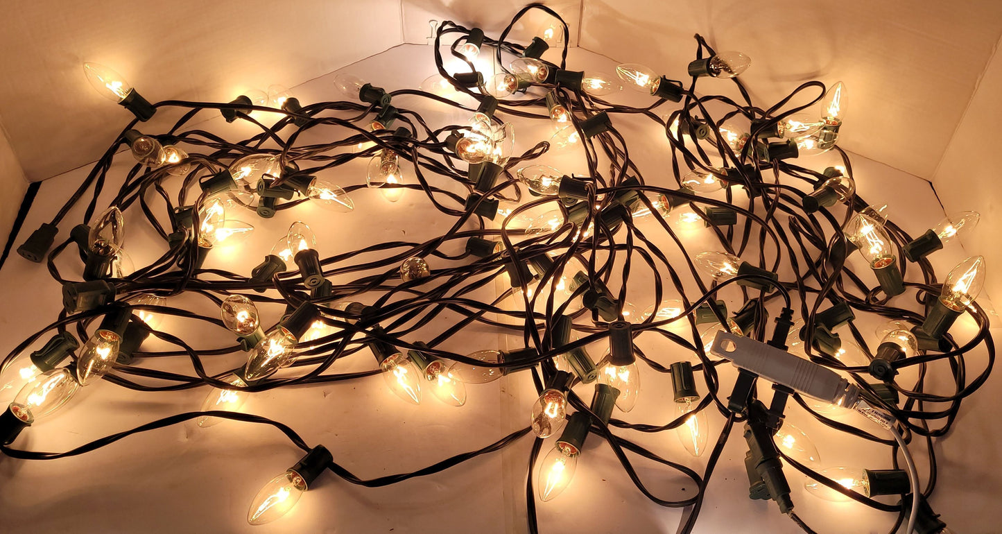 Jeux de lumières blanche vintage