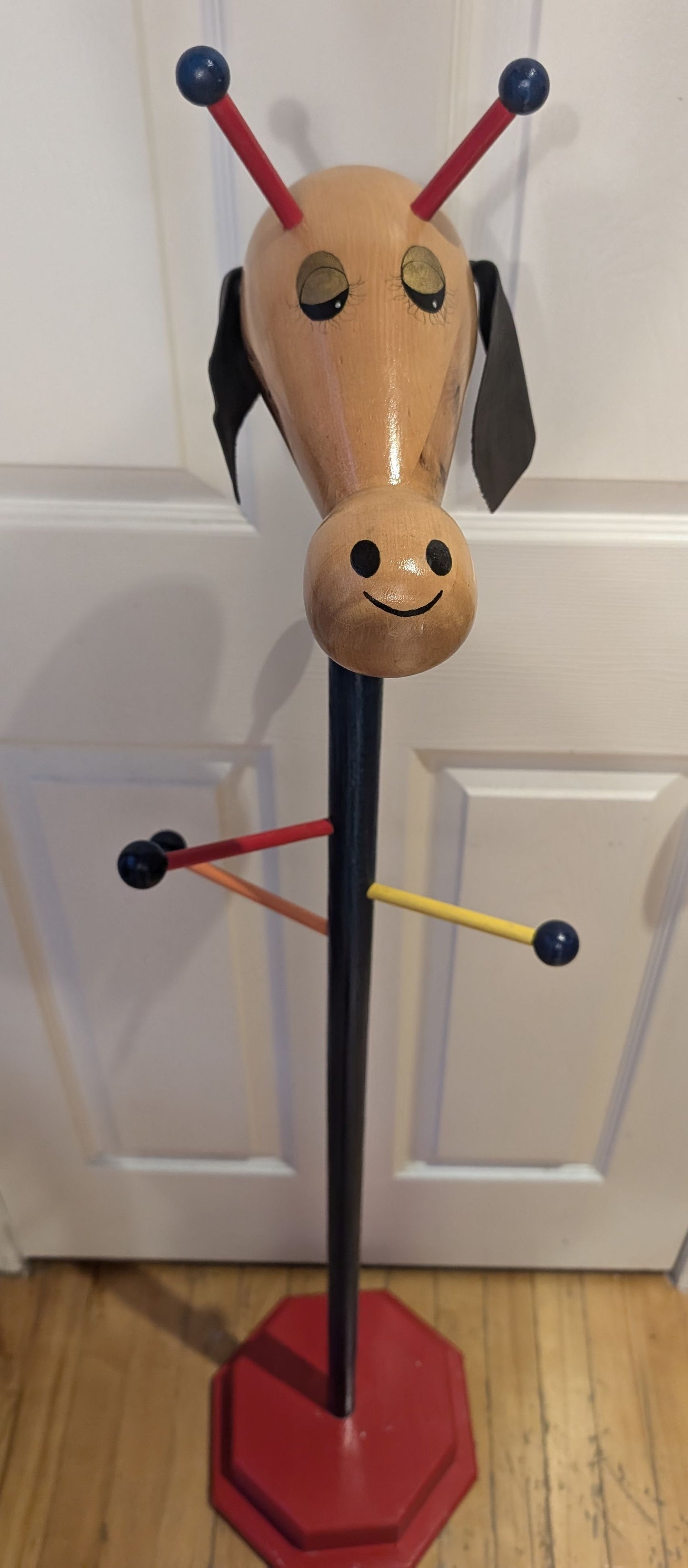 Patère en bois