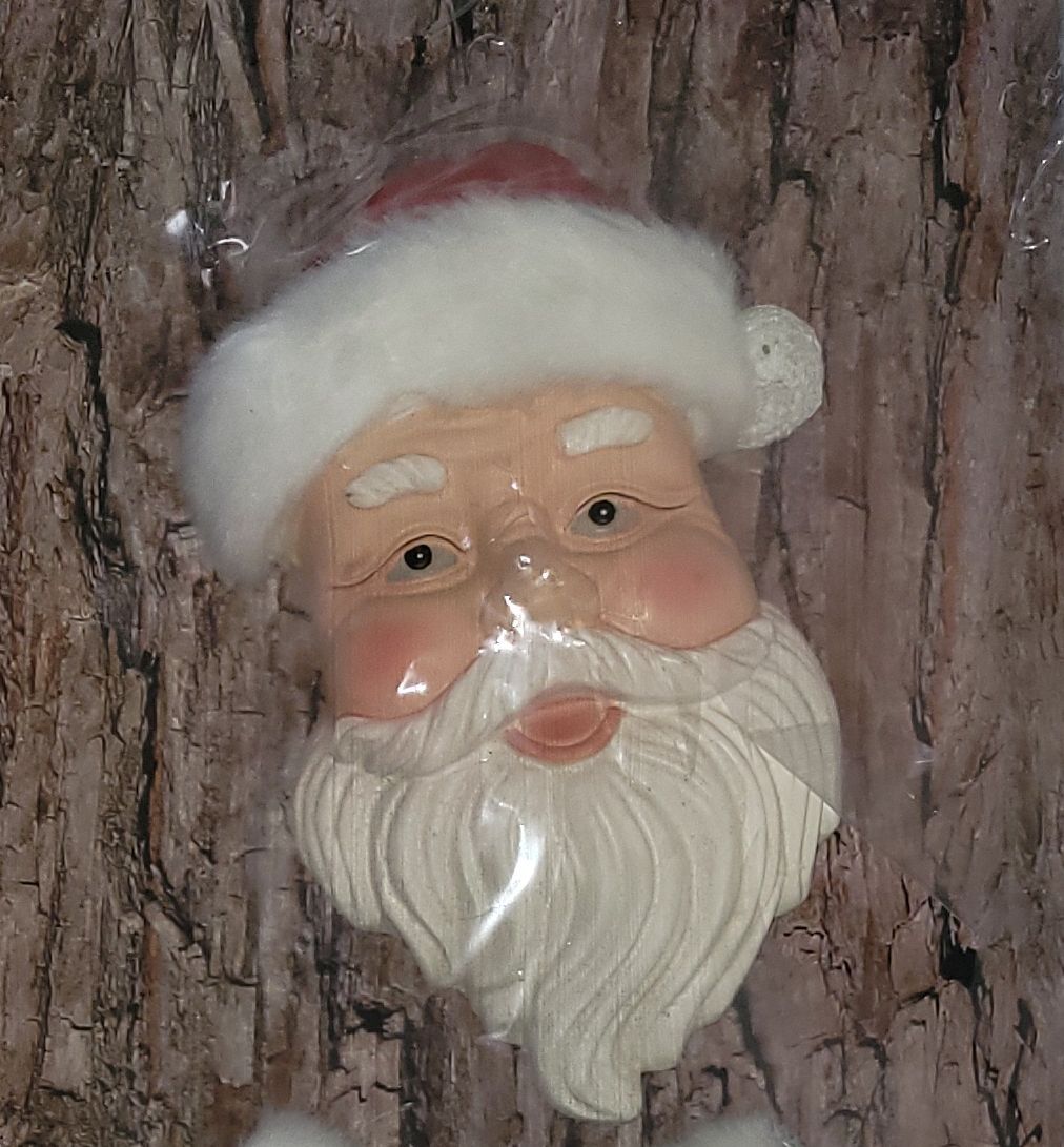 Père Noël en céramique pour sapin