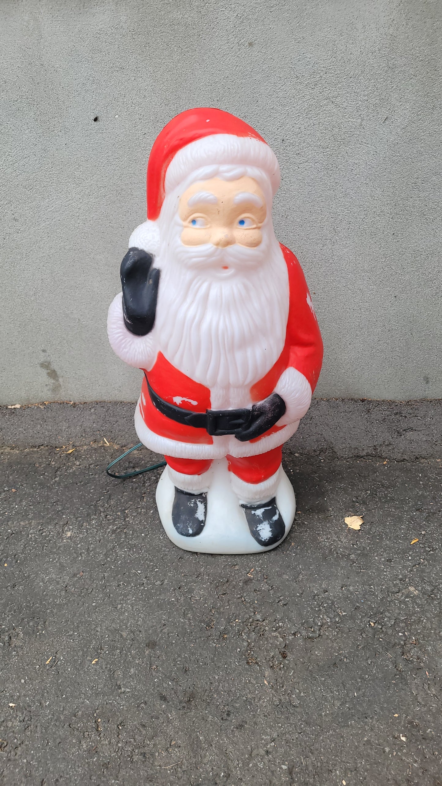 Père Noël en plastique
