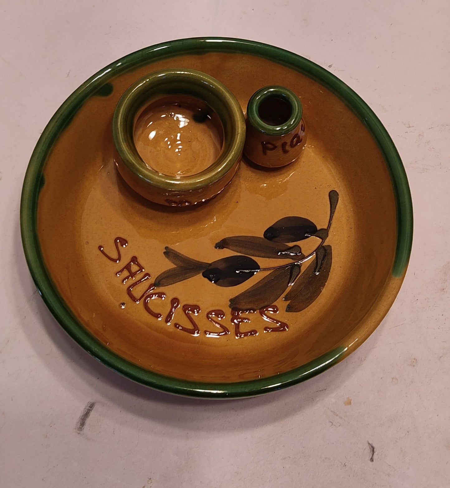 Plat à hors d'œuvre