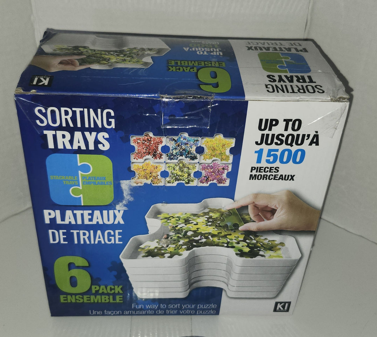 Plateaux de triage pour casse-tête
