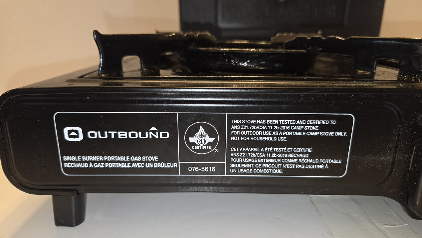 Réchaud de camping au butane Outbound