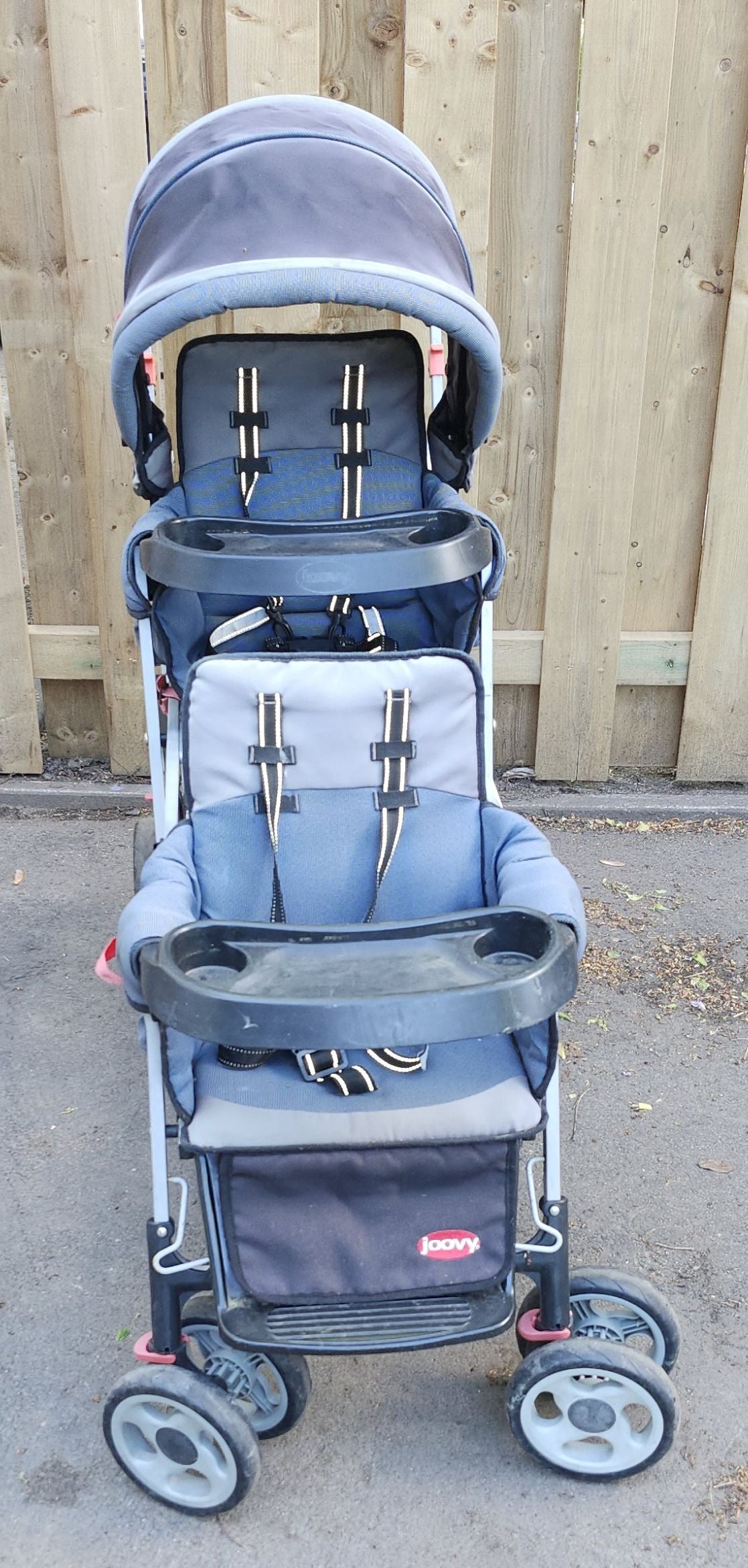 Poussette triple Joovy Big Caboose La brocante a My