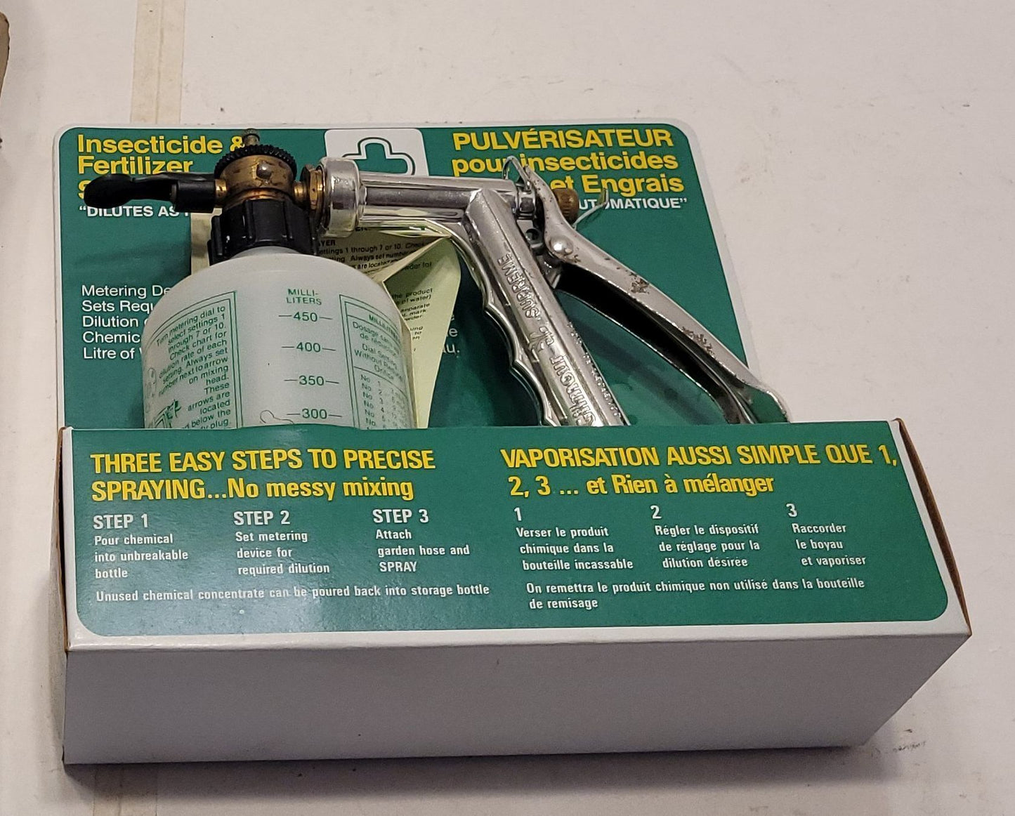 Pulvérisateur pour boyau d'arrosage