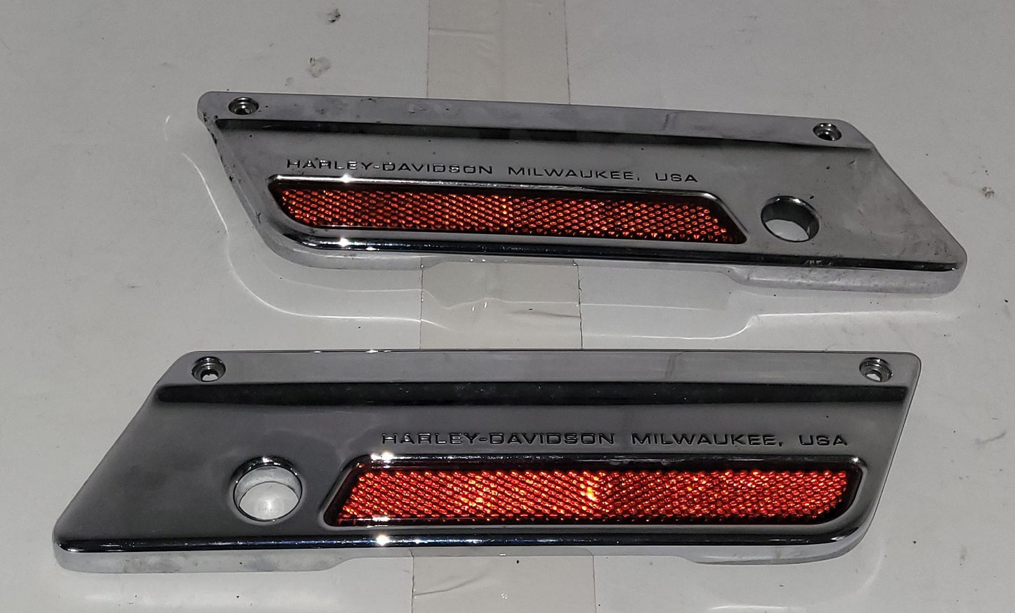 Réflecteur rouge pour valise Harley-Davidson