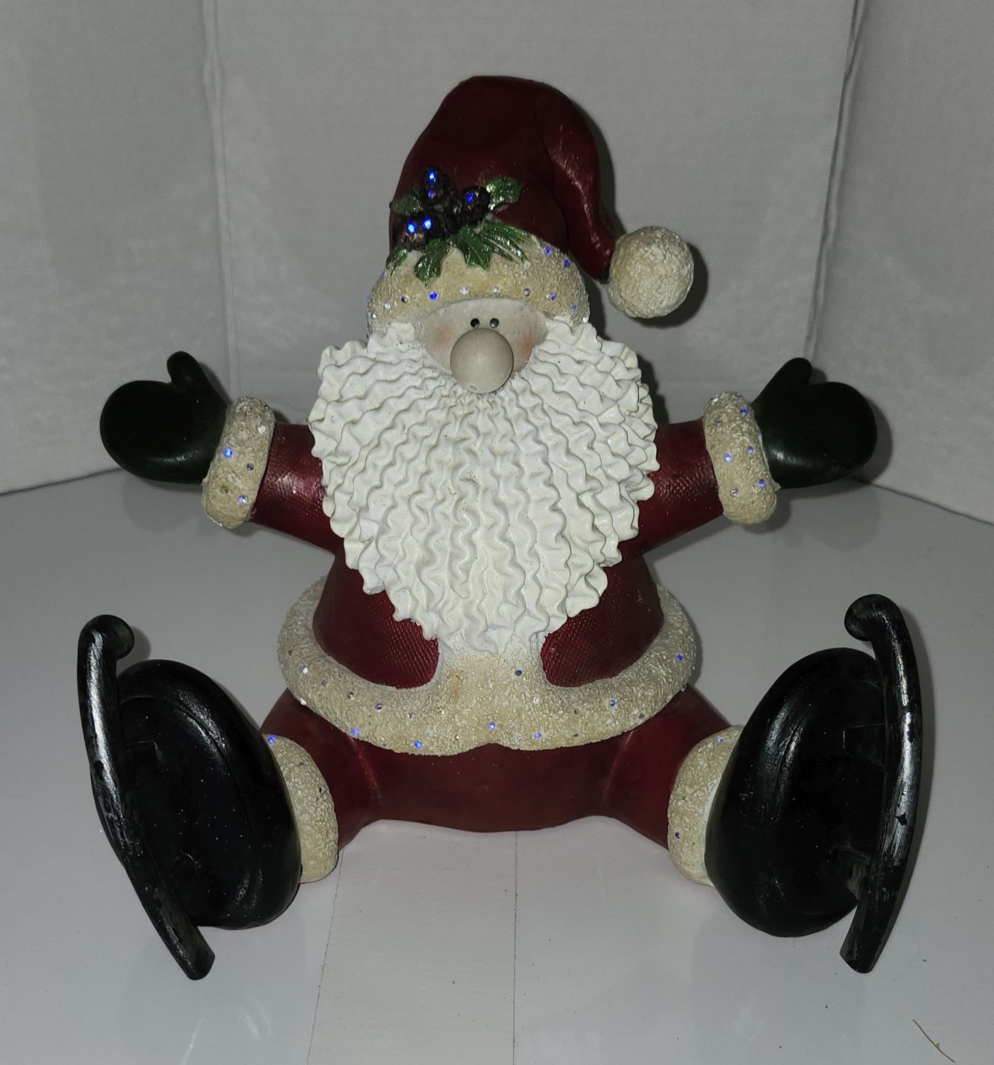 Statuette de Père Noël en céramique