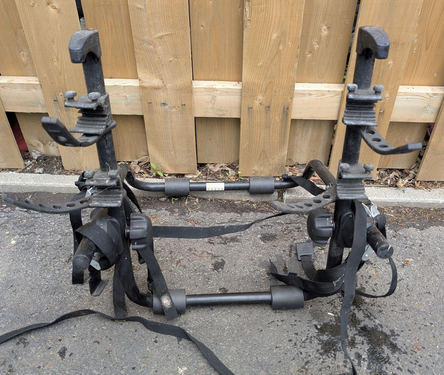 Support pour 2 vélos