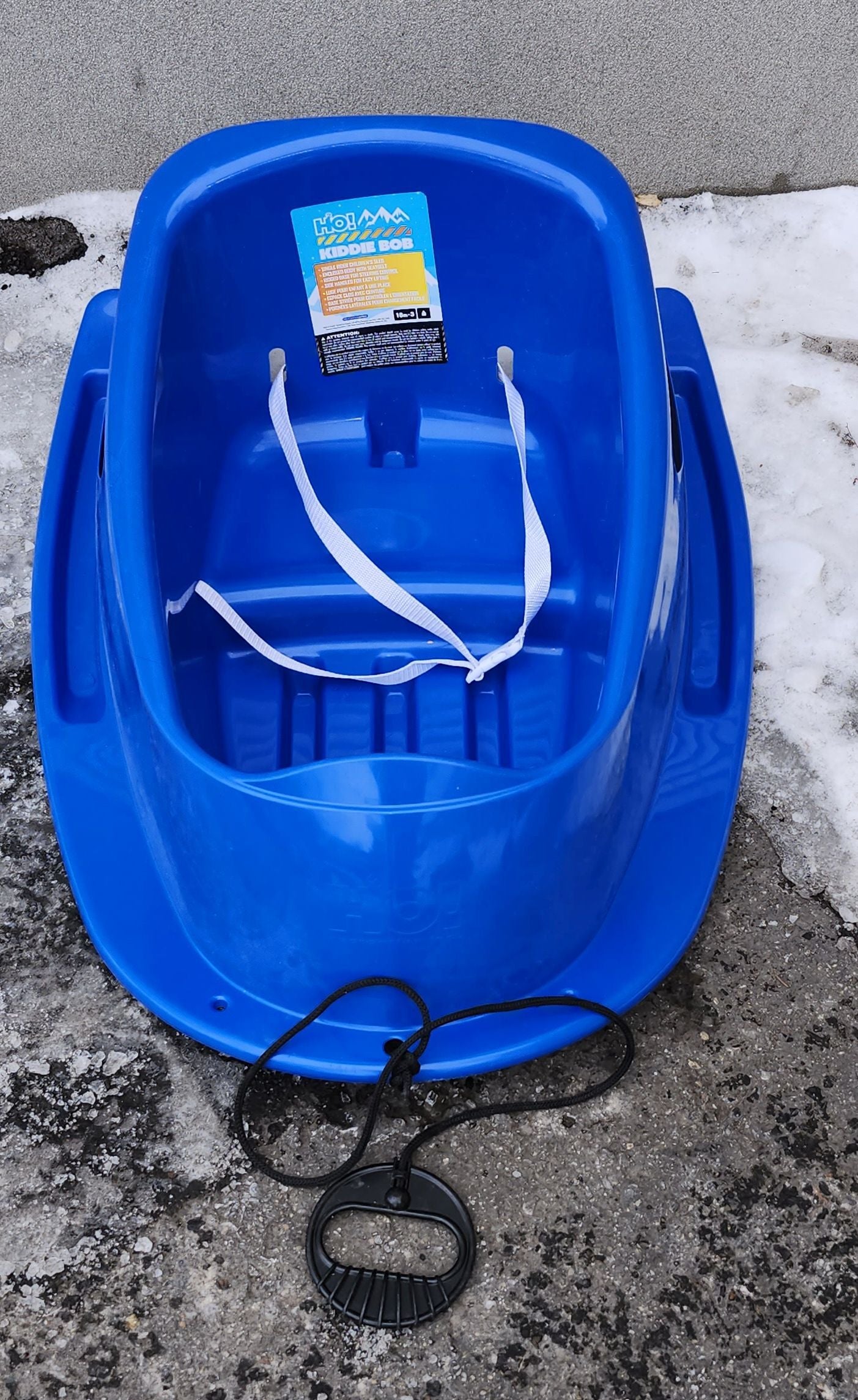 Traîneau avec dossier H2O