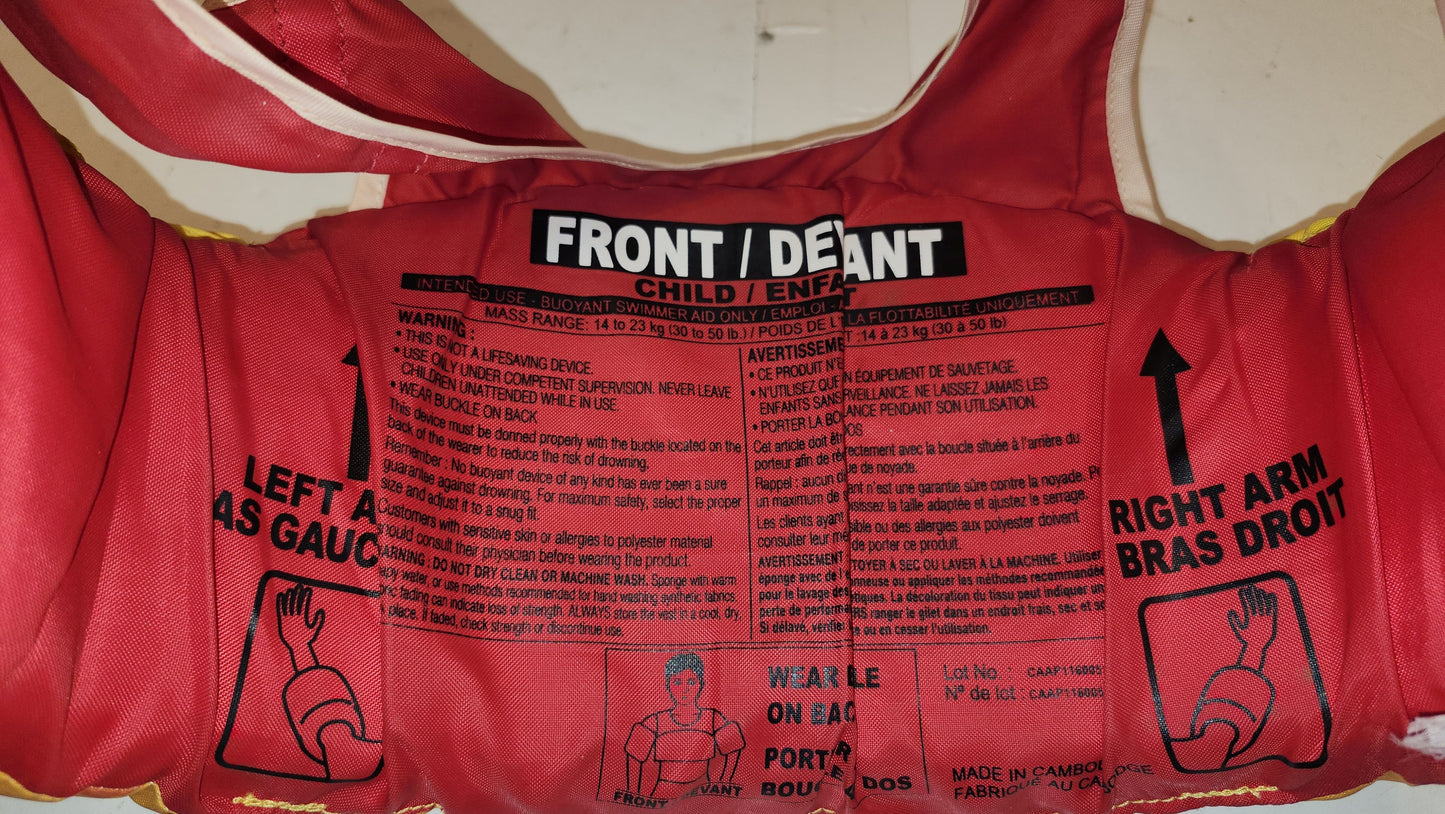 Veste de sauvetage enfant