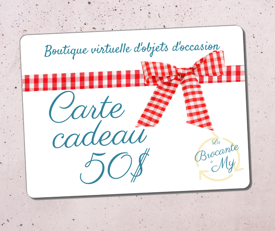 Carte cadeau La brocante à My
