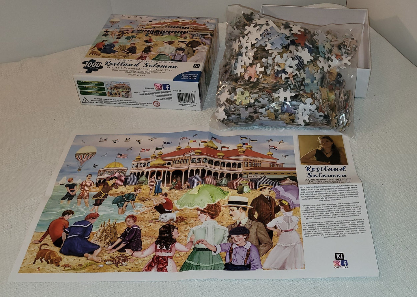 Casse-tête 1000 morceaux Kipuzzle
