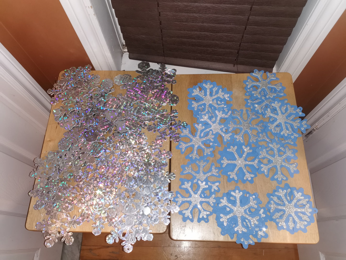 Décoration en flocon