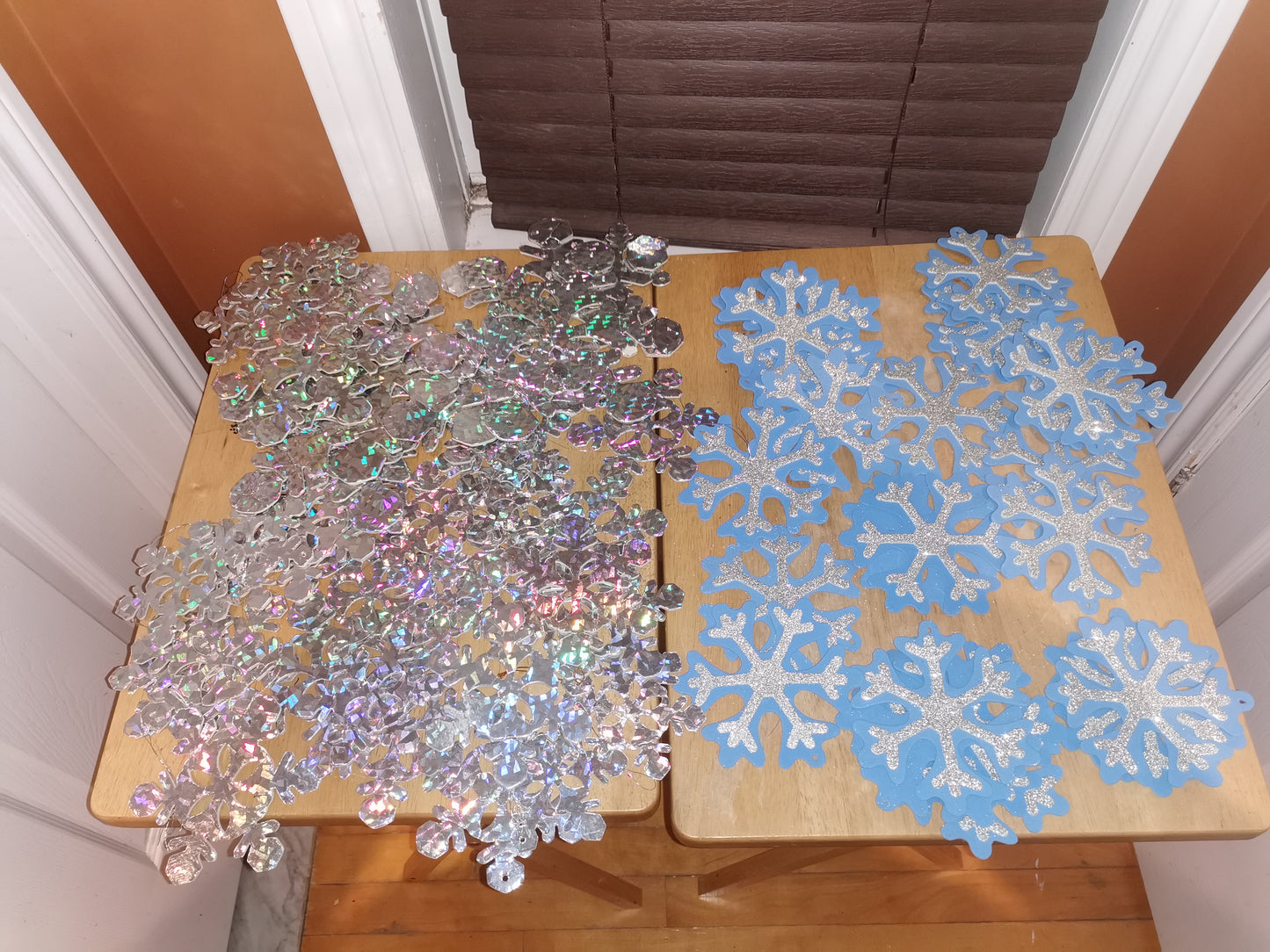 Décoration en flocon