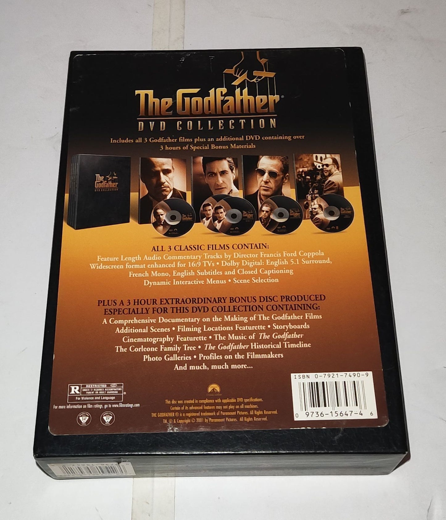Coffret des films The Godfather